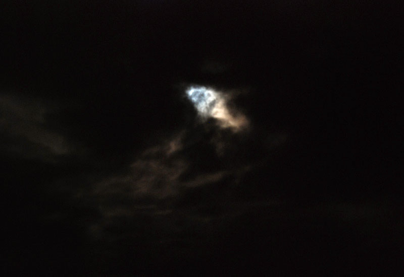 fish midst mist on the sky (moon behind clouds)© Beate de Nijs